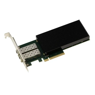 Immagine di KALEA INFORMATIQUE Scheda controller PCIe LAN 10G Fibra SFP+ a 2 porte X722 DA2 con chipset Intel riservato di rete Ethernet 10GbE