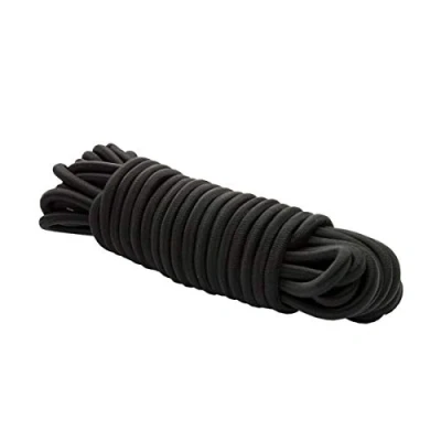 Immagine di Corda espandibile da 8 mm, nera, 10 m, in gomma