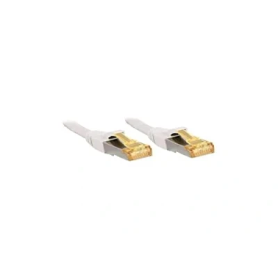 Immagine di LINDY 47327 RJ45 cavo di rete, patch CAT 6A/7 S/FTP 7.50 m Bianco 1 pz.