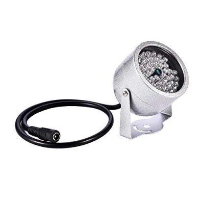 Immagine di MAGT Luce IR Telecamera, 48 LED Illuminatore Impermeabile a infrarossi per Visione Notturna telecamere di Sicurezza CCTV