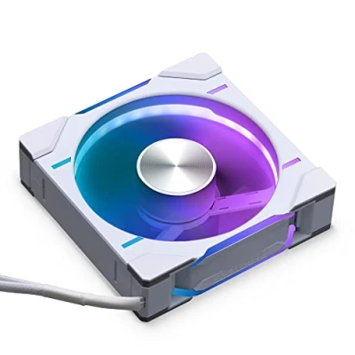 Immagine di Phanteks D30 PWM Reverse Airflow D RGB Ventola per PC case Bianco (L x A P) 120 30 mm