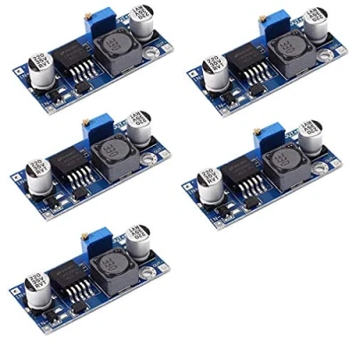 Immagine di HiLetgo 5pcs 3A Adjustable Step Down Module DC Buck Converter Power Supply Output 1.23V 30V