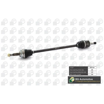 Immagine di BGA DS7610R Albero motore / Semiasse Assale anteriore Dx 910, 910 TOYOTA: Corolla IX Hatchback, Station Wagon