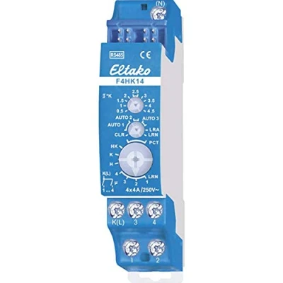 Immagine di F4HK14 Eltako RS485 Bus Attuatore interruttore 4 canali Guida DIN Potenza di commutazione (max) 1000 W