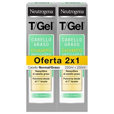 Immagine di Neutrogena Shampoo T/Gel N/G+ 2 x 250 Ml