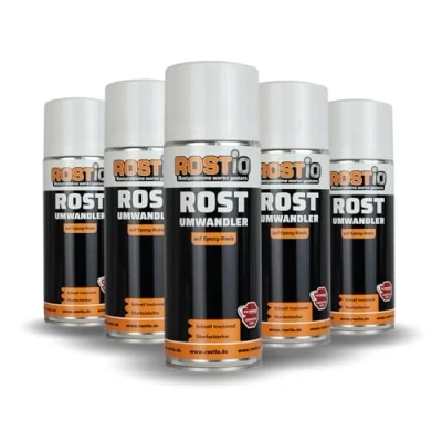 Immagine di Rostio 5 x convertitore di ruggine spray 400 ml