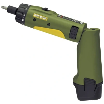 Immagine di Proxxon 29840 Avvitatore a batteria con manico pieghevole 10.8 V 2.6 Ah Li Ion incl. ricaricabile, caricabatterie, valigia