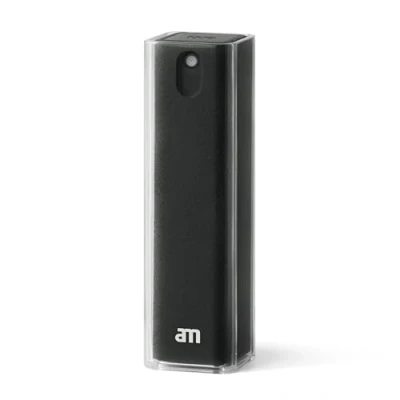 Immagine di am Set di pulizia per cellulare con spray detergente schermi: Pulitore All in one display auto, smartphone, tablet e PC. Confezioni da 1 o 3 (Nero, 10,5 ml)