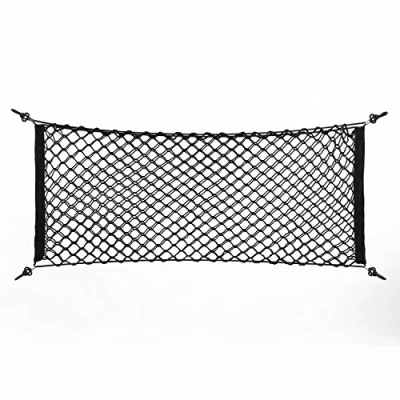 Immagine di DEWIN Rete Per Bagagli Auto,Rete Portaoggetti da Bagagliaio con 4 Ganci in Nylon Di Plastica Nera (100 X 40 cm)