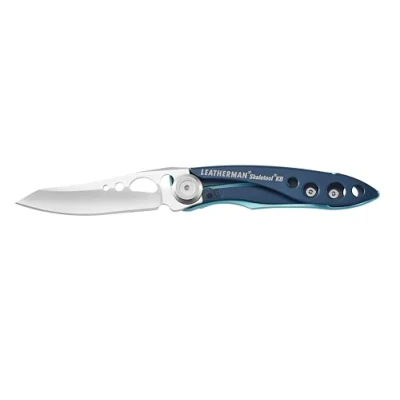 Immagine di Leatherman Skeletool KB Utensile tascabile multiuso leggero e robusto con apribottiglie, acciaio inox, Nightshade