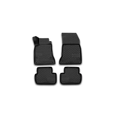 Immagine di Element tappetini in Gomma 3D Premium su Misura Adatti per Mercedes Benz B klasse, MK 1 (I), 2011 2008, Hatchback 5 Porte, 4 Pezzi.