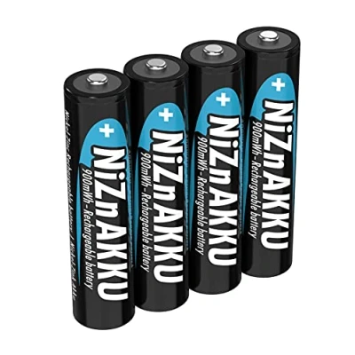 Immagine di ANSMANN Allinea il titolo secondo DE: Batteria ricaricabile Micro NiZn AAA 1,6 V 900 mWh, 4 batterie ricaricabili