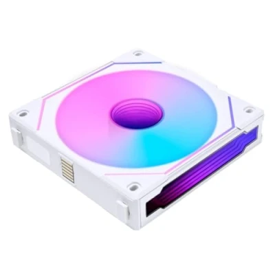 Immagine di Lian Li UNI FAN SL INF 120 ARGB Reverse Blade PWM Lüfter 120mm, weiß Ventola per PC case Bianco (L x A P) 122 25 mm