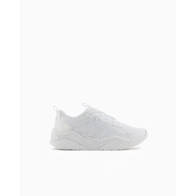Immagine di ARMANI EXCHANGE Running, Scarpe da ginnastica Donna, Bianco, 36.5 EU
