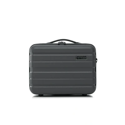 Immagine di WITTCHEN COMODO Line Custodia cosmetica Bagaglio Borsa da toilette in ABS Tracolla rimovibile Taglia XS Grigio scuro