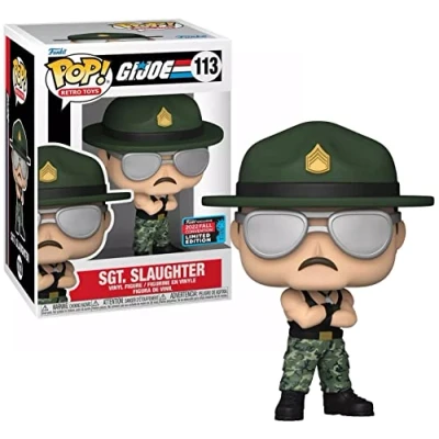 Immagine di Funko POP! Retro Toys: G.I. Joe SGT. Slaughter Vinyl Figure 2022 Fall Convention Exclusive
