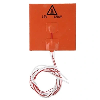 Immagine di VBESTLIFE Accessori per Stampante 3D Cuscinetto riscaldante in Silicone Letto riscaldato a Caldo.(12v 120w, 120 * 120mm)