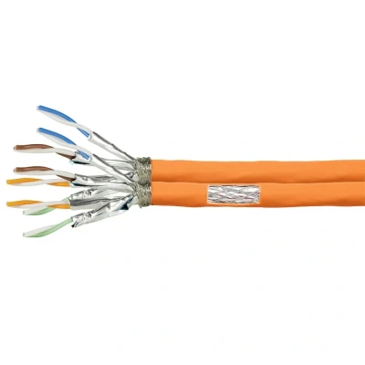 Immagine di LogiLink CPV0065 Cavo di rete CAT 7 Arancione 50 m