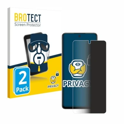 Immagine di brotect (2 Pezzi Pellicola Privacy per Samsung Galaxy A52s 5G [Anti Spy, Protettiva Chiara, Blue Light Filter]