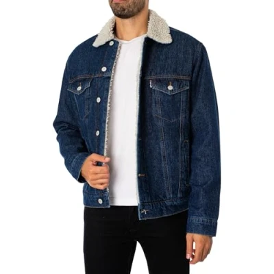 Immagine di Schott Truck Giacca di jeans, Uomo, Taglia: XL, Bleu