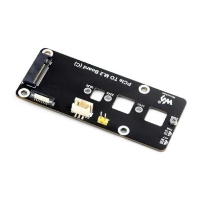 Immagine di Waveshare PCIe To M.2 Adapter Board (C) Compatible with Raspberry Pi 5,Supports NVMe Protocol 2230/2242 / 2260/2280 Size Solid State Drive, Booting PI5 from Drive