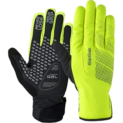 Immagine di GripGrab Ride Guanti da Ciclismo Impermeabili Termici Invernali Imbottiti Touchscreen Antivento Antipioggia