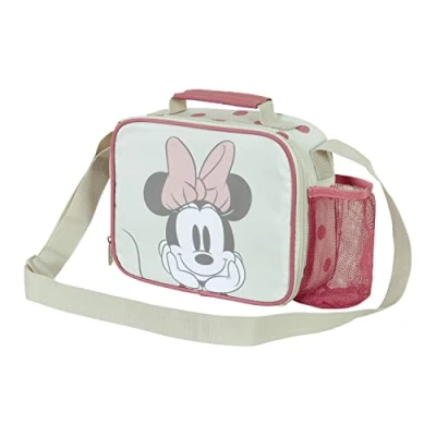 Immagine di Karactermania Minnie Mouse Merry Lunch Borsa a tracolla per bambini, Taglia: One Size, Hueso