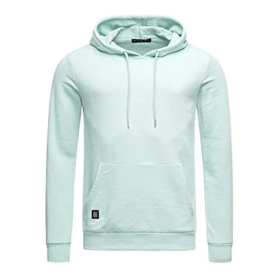 Immagine di RED BRIDGE Felpa da Uomo con Cappuccio Premium Basic Maglia in Cotone Menta M