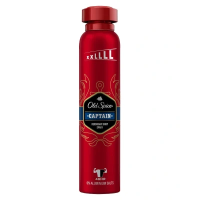 Immagine di Old Spice Captain&#039;s Deodorant Spray, 250 ml