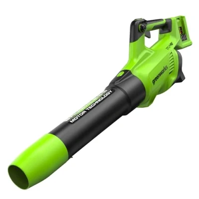 Immagine di Greenworks 48V(2x24V) Soffiatore Foglie Assiale a Batteria con Motore Brushless, Funzione Turbo, 217km/h, 16,4m3/min, SENZA Batterie e Caricabatterie, Garanzia 3 Anni GD24X2AB
