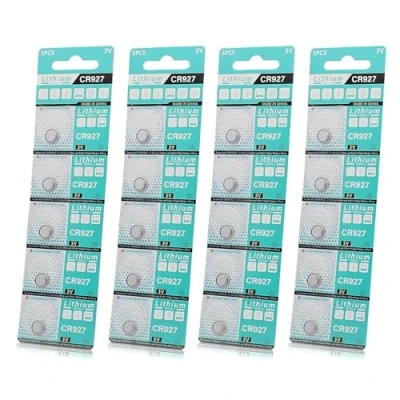 Immagine di MinnowXY 5/10/20Pcs CR927 Batterie a Bottone 3V al Litio CR 927 per Orologi Calcolatrici e Telecomando Giocattolo
