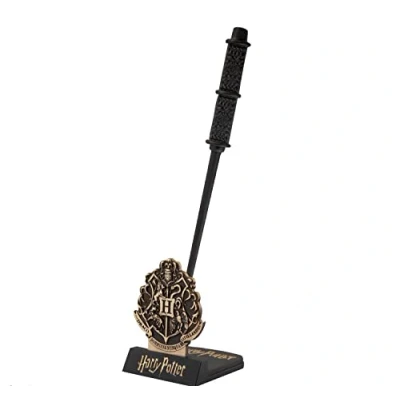 Immagine di Cinereplicas Harry Potter Penna bacchetta Severus Piton con supporto e segnalibro lenticolare Licenza ufficiale