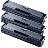 Immagine di MLT D111S Kit 3 Toner compatibili per Samsung Xpress M2022 M2026 M2022W M2070 M2020 M2070F M2070FW M2070W chip con firmware aggiornato