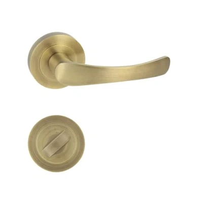 Immagine di Domino Maniglia per porta Nova della R M3 in ottone WC bagno []