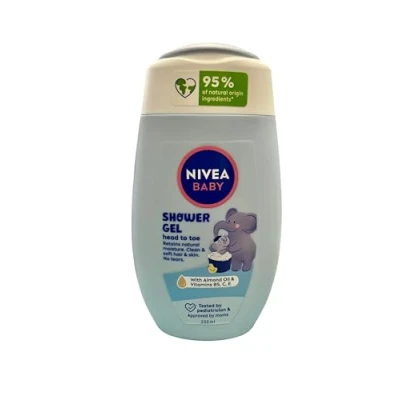 Immagine di Nivea Baby Shampoo delicato &amp; bagno 2 in 1 ipoallergenico per bambini 200 ML