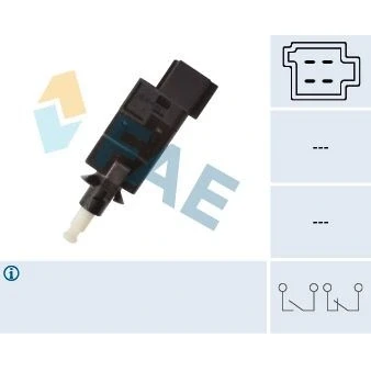 Immagine di FAE 24785 Interruttore luce freno meccanico 4a... poli MERCEDES BENZ: Classe A, B, A