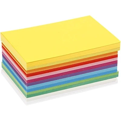 Immagine di Art Manufacture Design Cartoncino colorato, in formato A6, 10,5 x 15 cm, 120 fogli colori assortiti