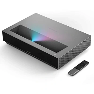 Immagine di WEMAX Nova 4K UHD Laser TV Proiettore a ottica ultra corta, Smart Android TV, ALPD, Home Theater HDR10 da 150 pollici, Dolby Audio DTS HD, UST con WiFi Bluetooth