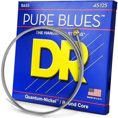 Immagine di DR Strings PB5 45 corde per basso rivestite a 5 Pure Blues (45 125)