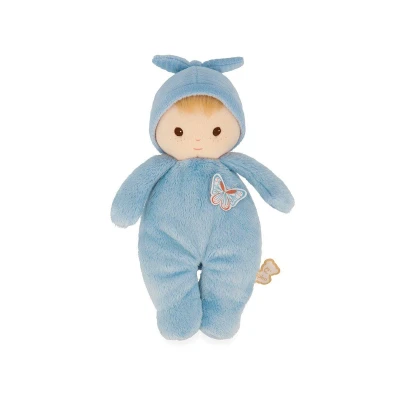 Immagine di KALOO Poupon per Bambini Morbidissimo e coccoloso Corpo Morbido di Stoffa Blu 24cm Lavabile dalla Nascita K222004