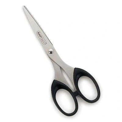 Immagine di Rapesco CS6RY0B1 Forbice in Acciaio Inox da 16 cm, Nero