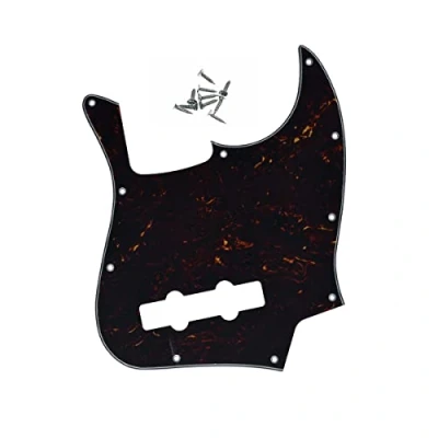 Immagine di KAISH 4 corde J Bass Style Battipenna per Pick Guard Scratch Plate Jazz made in USA/Messico Dark Tartaruga