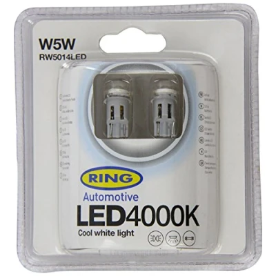 Immagine di Ring RW5014LED 2 Lampade LED, 12V, W5W 4000K Canbus, Bianco