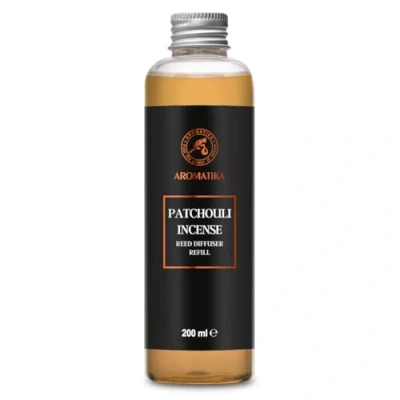 Immagine di Ricarica Diffusore Patchouli Incenso 200 ml Fragranza Intensa e Duratura Aromaterapia per Casa Profumo interni di Aromi Reed Diffuser Refill