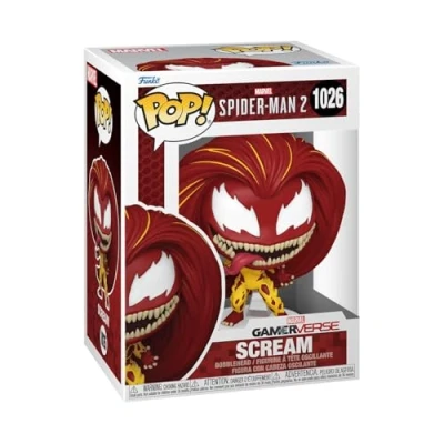 Immagine di Funko POP! Games: SM2VG SCREAM Spider man 2 Video Game Figura in Vinile da Collezione Idea Regalo Merchandising Ufficiale Giocattoli per Bambini e Adulti Games Fans