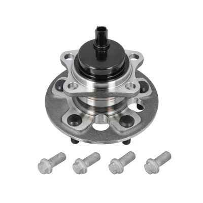 Immagine di MEYLE 30 14 752 0013 Mozzo ruota 4 5 114,3 con sensore ABS integrato, cuscinetto integrato materiale di montaggio Assale posteriore