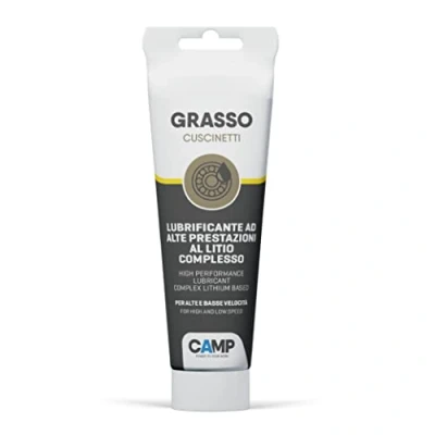 Immagine di Camp Grasso Cuscinetti Lubrificante Al Litio Complesso E.P. NLGI2 ad Alte Prestazioni, per Cuscinetti, Anti Ruggine e Usura, 150 ml