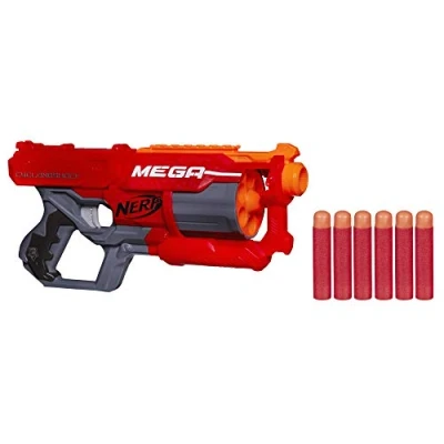 Immagine di Nerf Hasbro Mega Cycloneshock, Blaster con Dardi, Versione 2019
