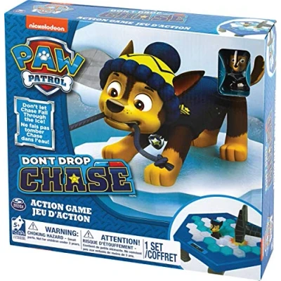 Immagine di Spin Master Games Paw Patrol Don&#039;t Drop Chase, Il Gioco di Equilibrio, Adatto a Bambini dai 5 Anni in sù, 6039199