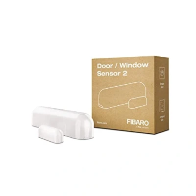 Immagine di FIBARO FGDW 002 1 Z Wave Plus 2 Sensore per Porta e Finistra, Bianco